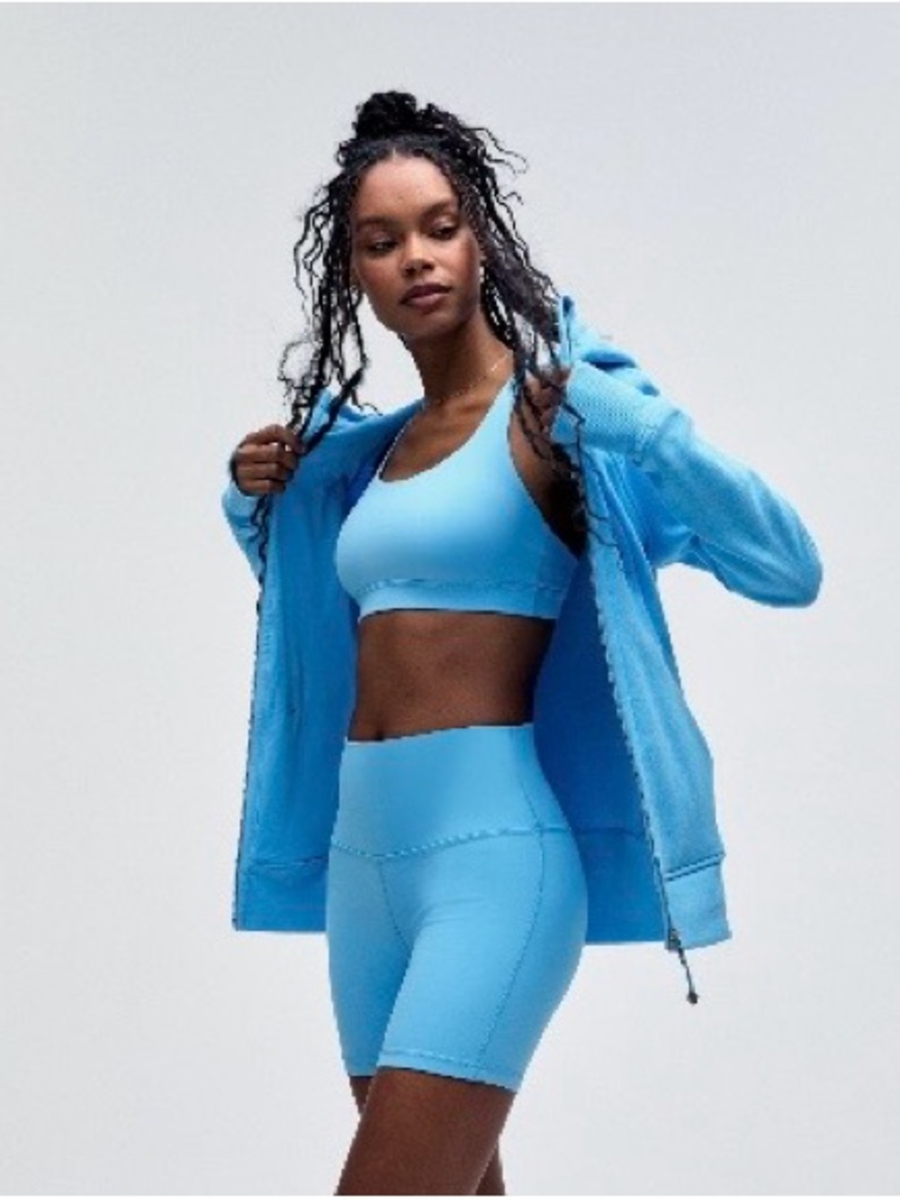 lululemon athletica Scuba Full-Zip Hoodie, Kayak Blue, Size 12